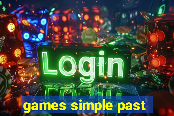 games simple past